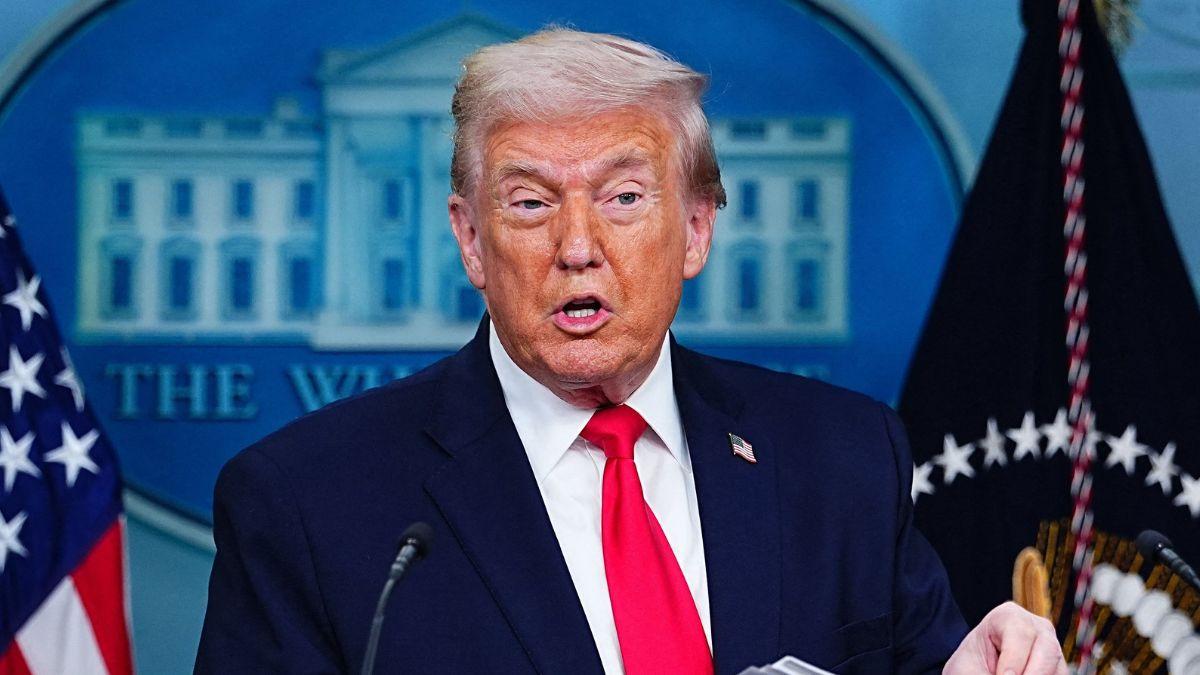image of President Donald Trump celebrated the decision on Truth Social, calling it a 'BIG WIN' for women's sports.