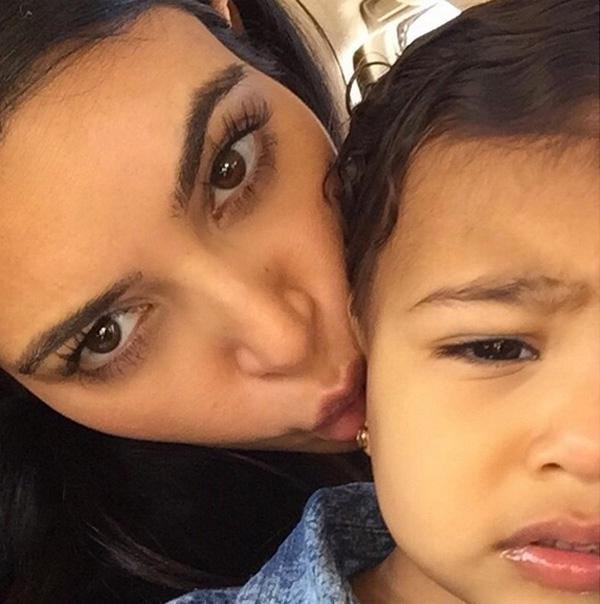 Kim kardashian north west selfies