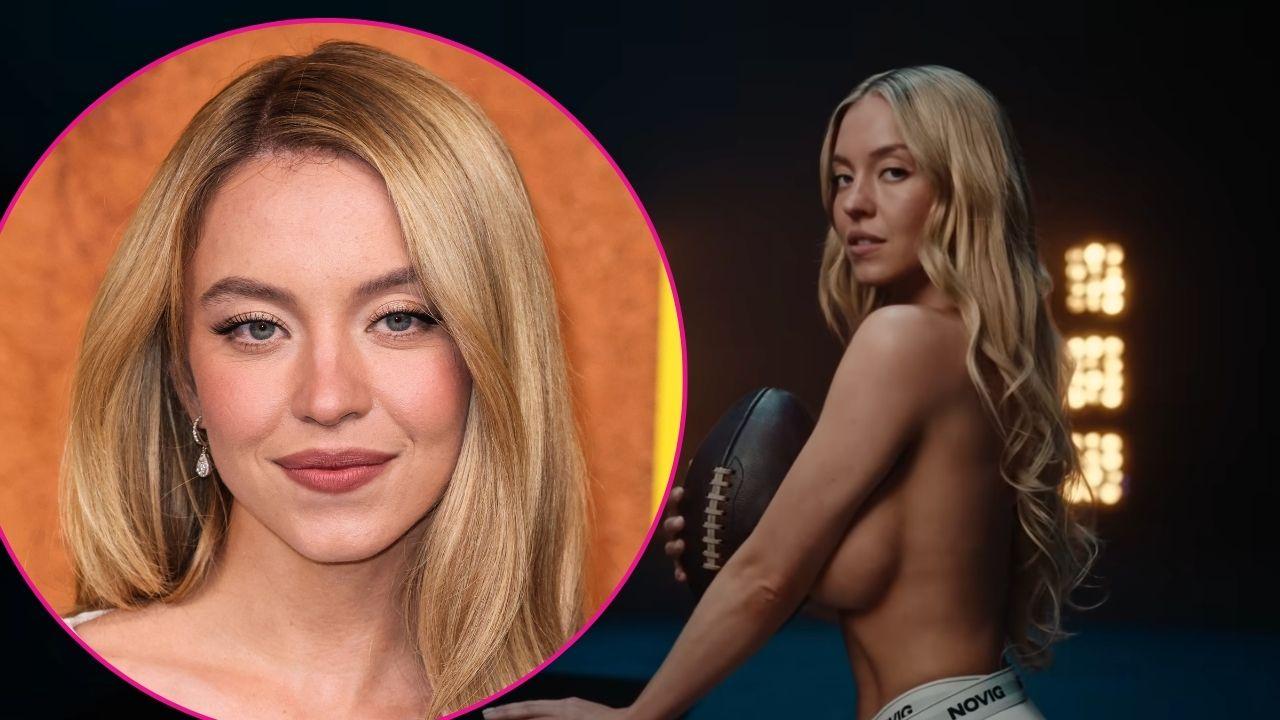 Composite photo of Sydney Sweeney.