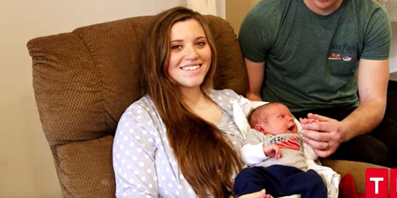 Joy anna duggar son gideon fall plaid pic pp