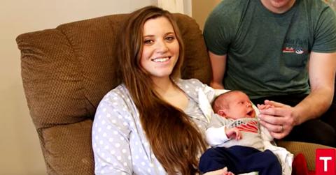 Joy anna duggar son gideon fall plaid pic pp