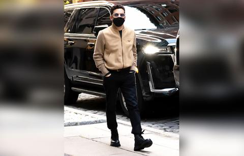 rami malek prada jacket