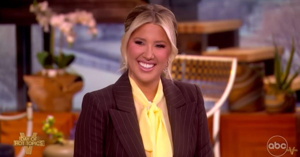 image of Savannah Chrisley guest-hosted 'The View.'
