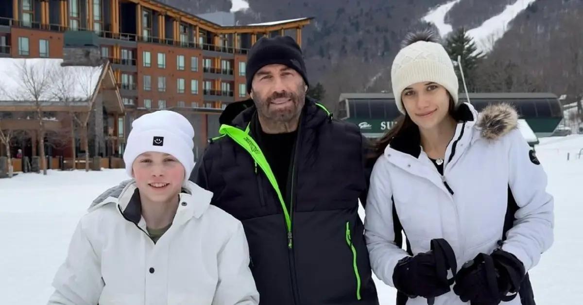 Photo of John Travolta and Kelly Preston welcomed three children before the actress died from cancer in 2020.