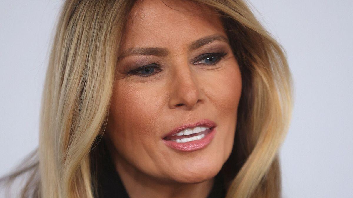 image of Melania Trump wasn't into the ballroom construction, the book claims.