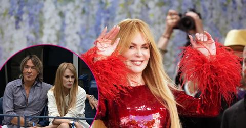 Image of Nicole Kidman spotted with another man months after her divorce.