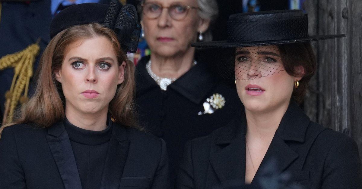 image of The ex couple shares two daughters: Princess Beatrice and Princess Eugenie.
