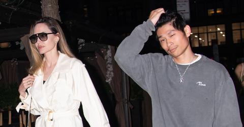 angelina jolie kids dine nyc wants take children away brad pitt photos