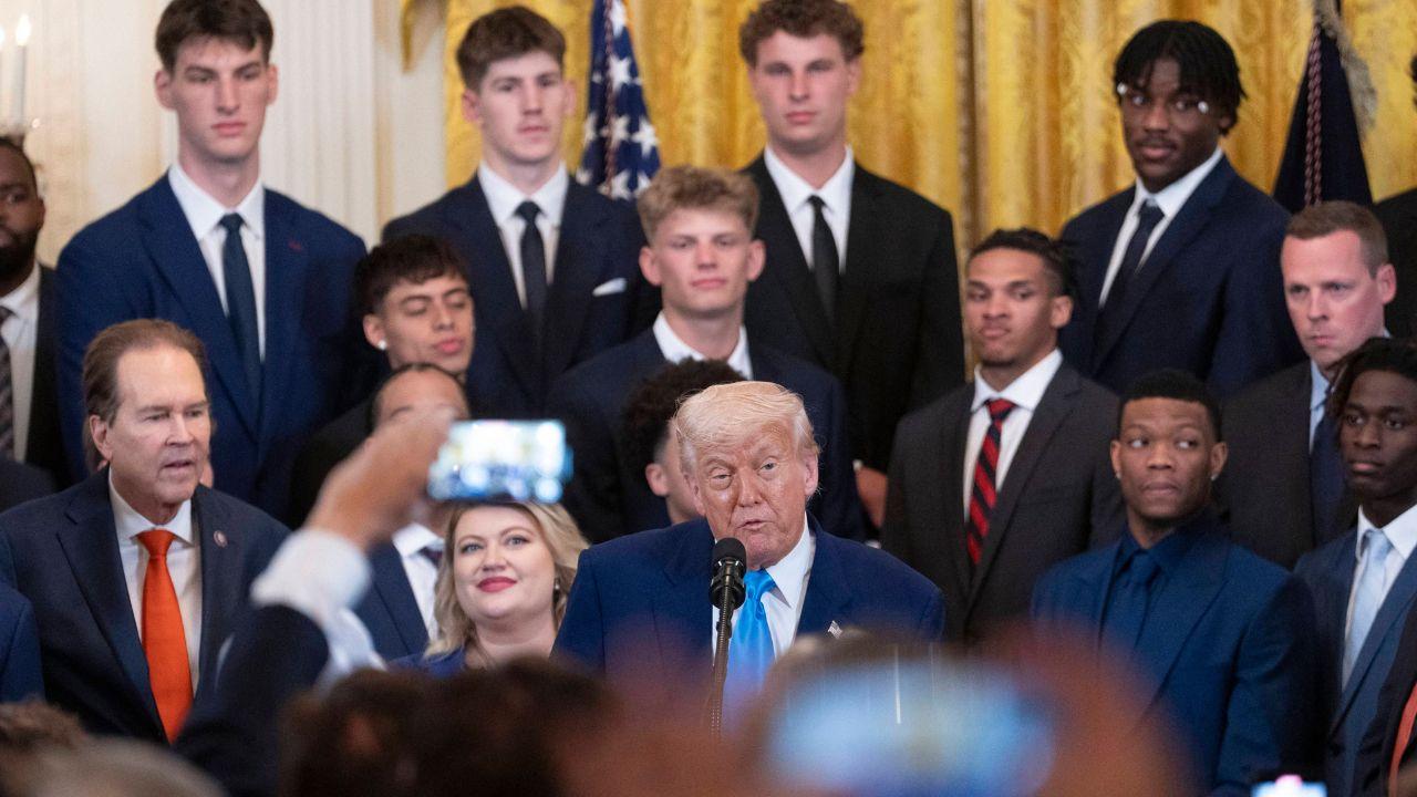 Image of Donald Trump and the Florida Gators