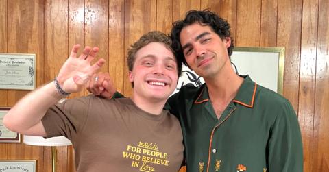 Photo of Jake Shane and Joe Jonas.