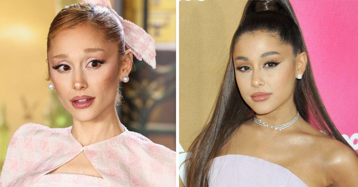 ariana grande shocking transformation wicked