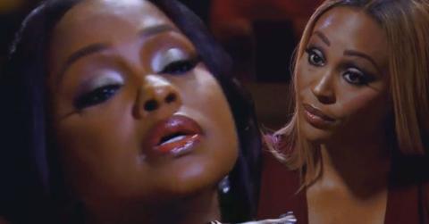 PHAEDRA PARKS WALKS OUT OF CYNTHIA BAILEY DINNER DATE