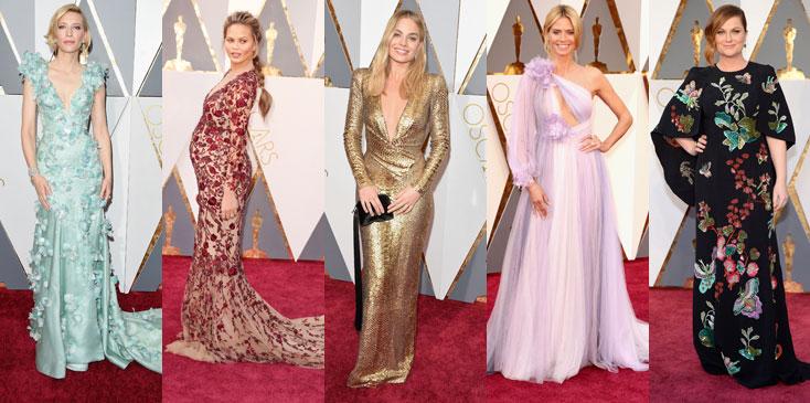 best worse wackiest 2016 oscar dresses