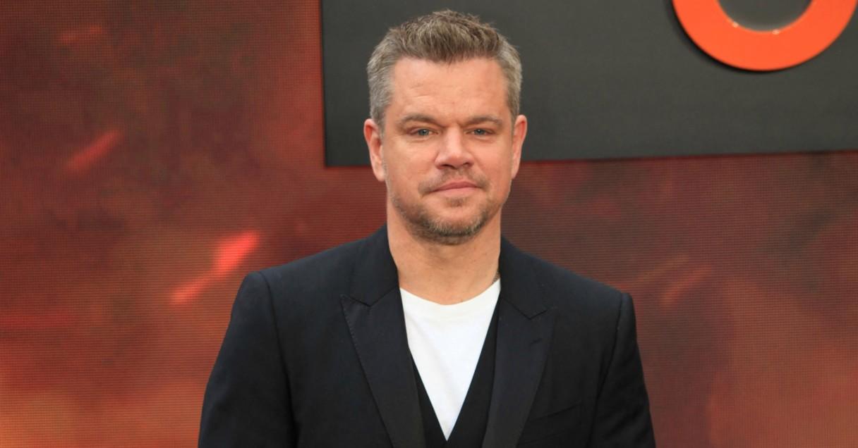 Photo of Matt Damon. 