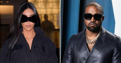 kim kardashian trying to ignore drama kanye west