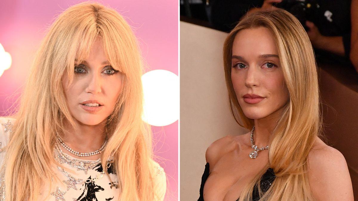 Photo of Miley Cyrus jokingly called Alex Cooper 'weird' on stage at the 'Hannah Montana 20th Anniversary Special.'