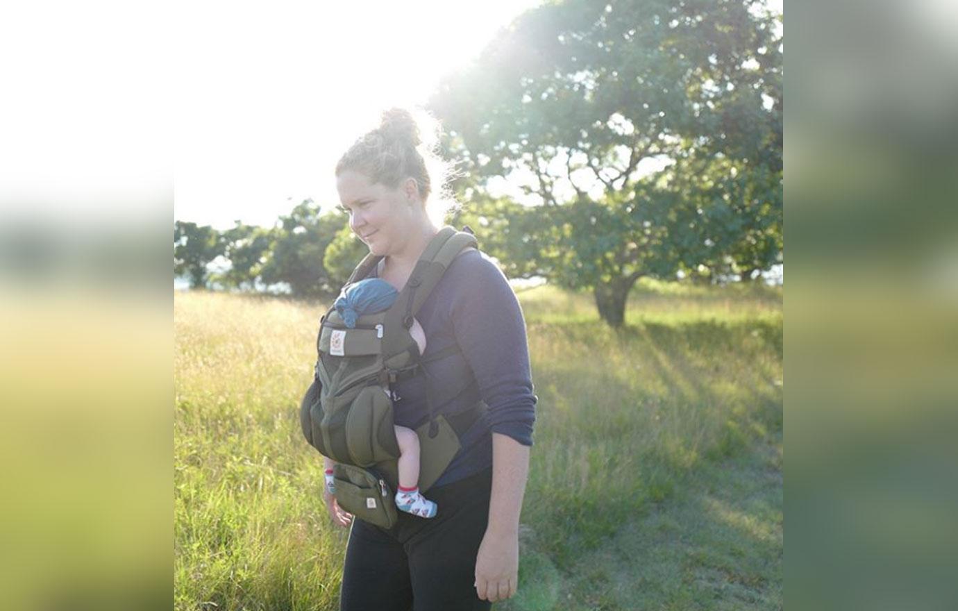 Amy Schumer & son