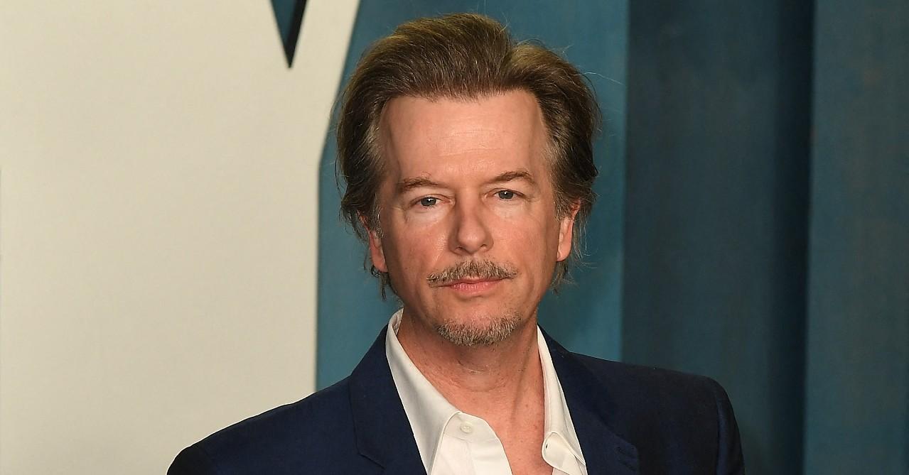 Composite photo of David Spade. 