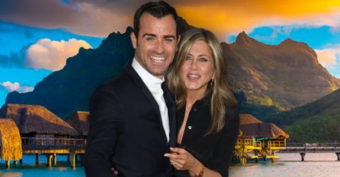 Jennifer aniston justin theroux honeymoon resort photos