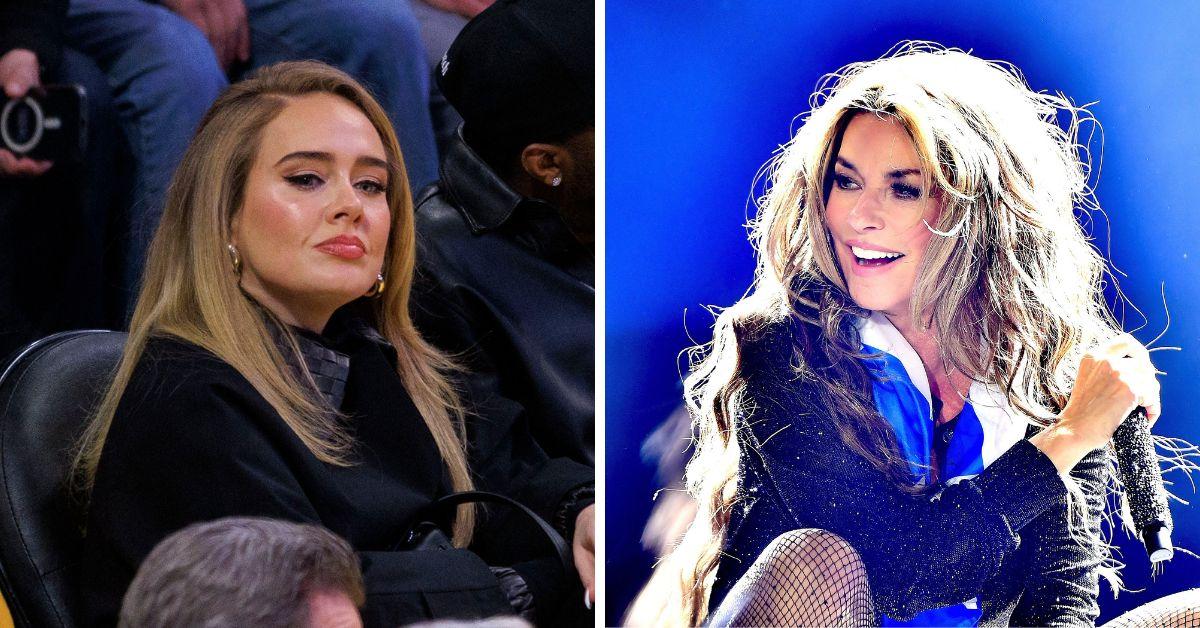 adele and shania twain