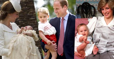 Princess charlotte christening diana kate middleton prince george