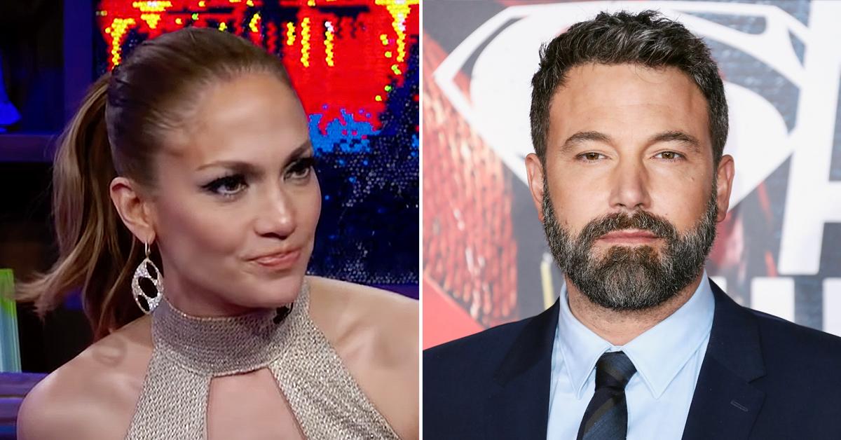 jennifer lopez said back in  that ben afflecks back tattoo was awful in unearthed clip ok