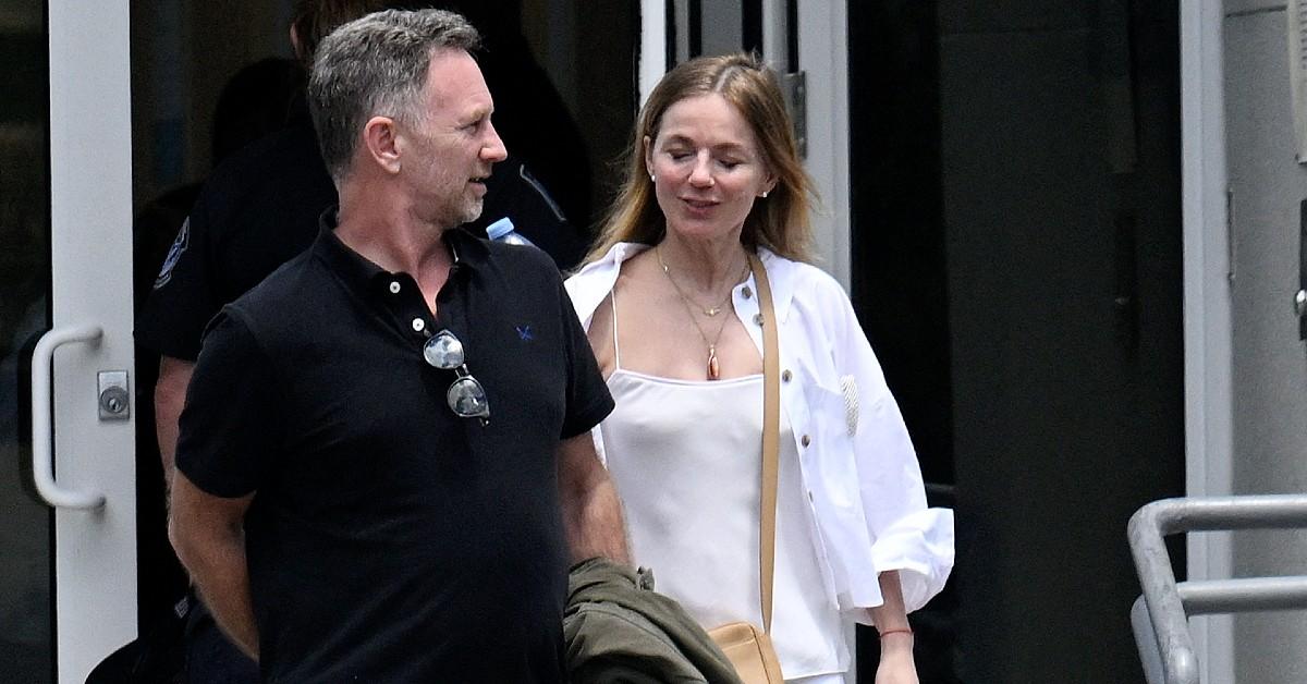 geri halliwell christian horner miami f