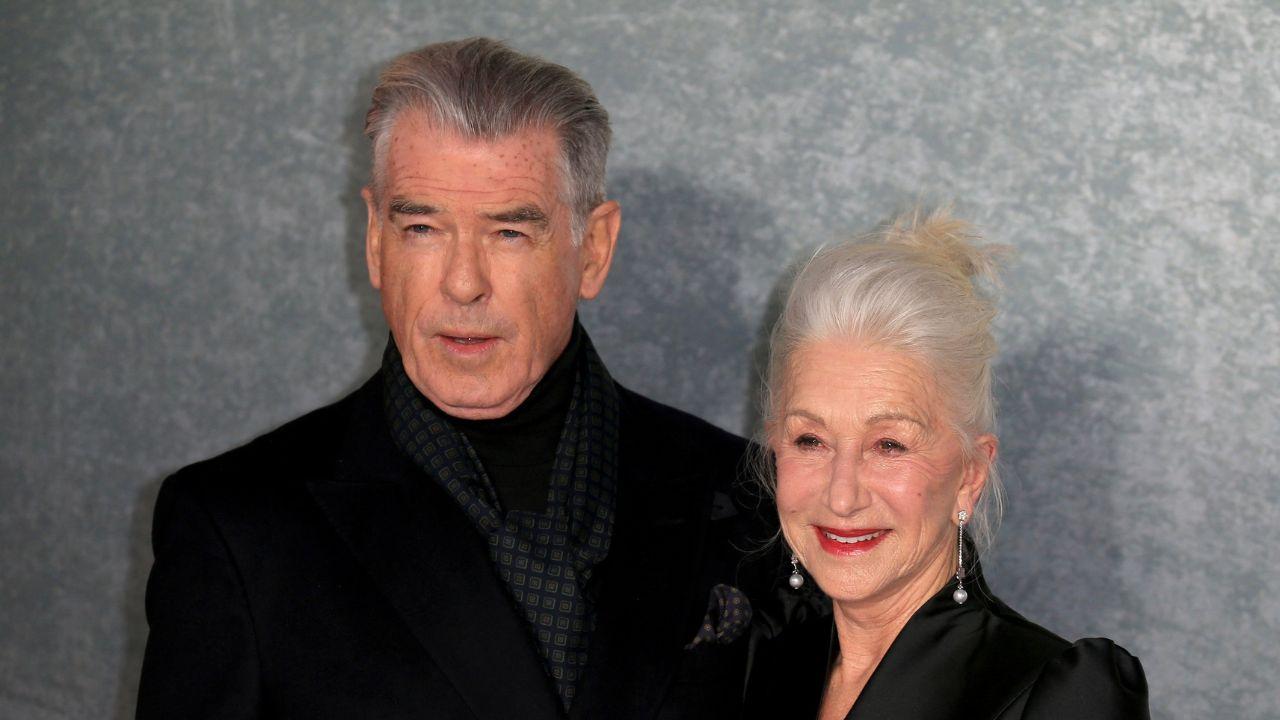 Image of Pierce Brosnan and Helen Mirren.