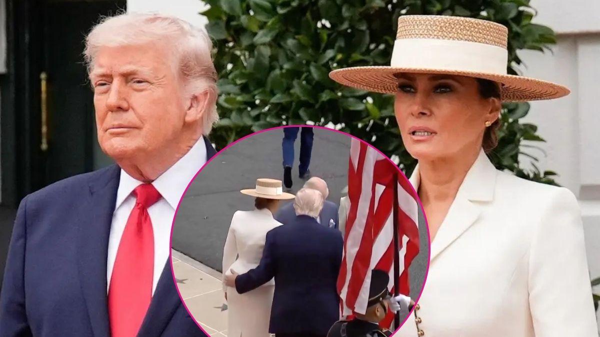 Photo of Donald and Melania Trump