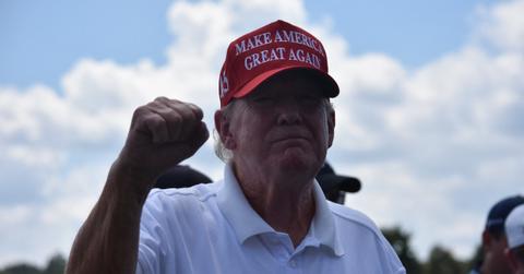 donald trump speaks after arrest fulton county election