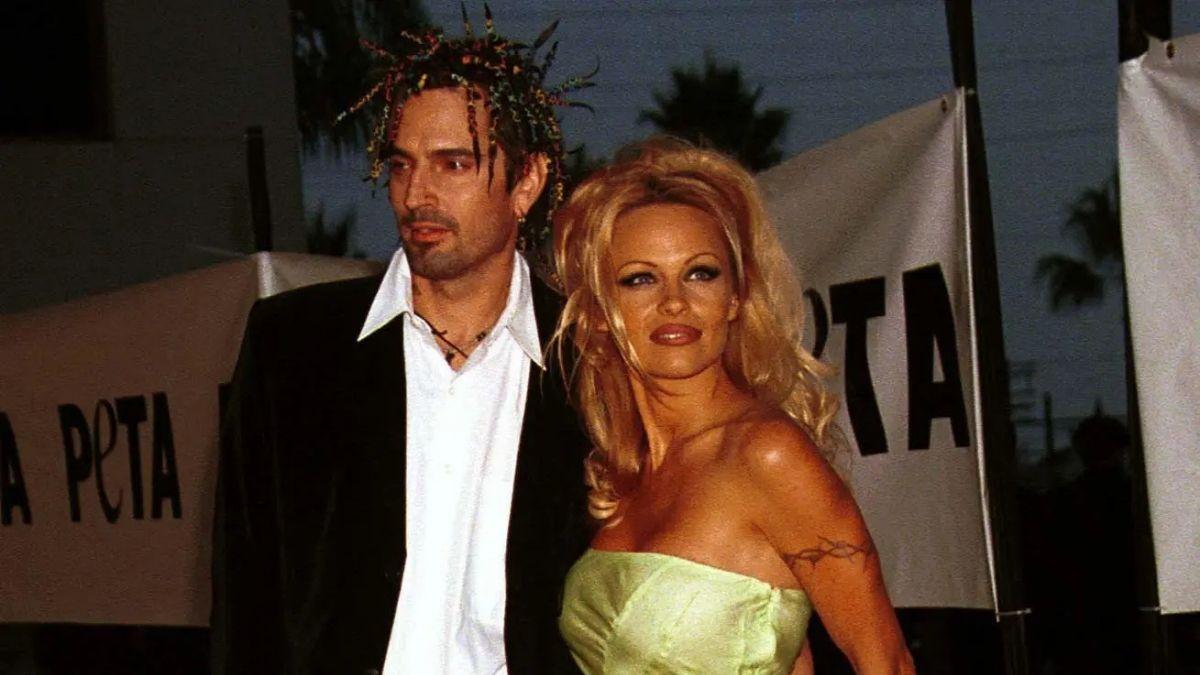 Photo of Anderson admitted she hasn't spoken to the musician 'in a long time.'