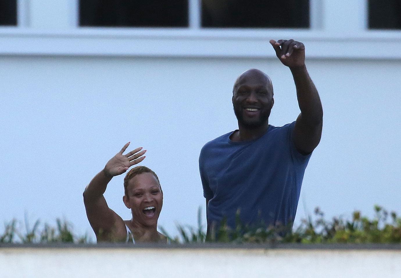 //lamar odom sabrina parr pool miami