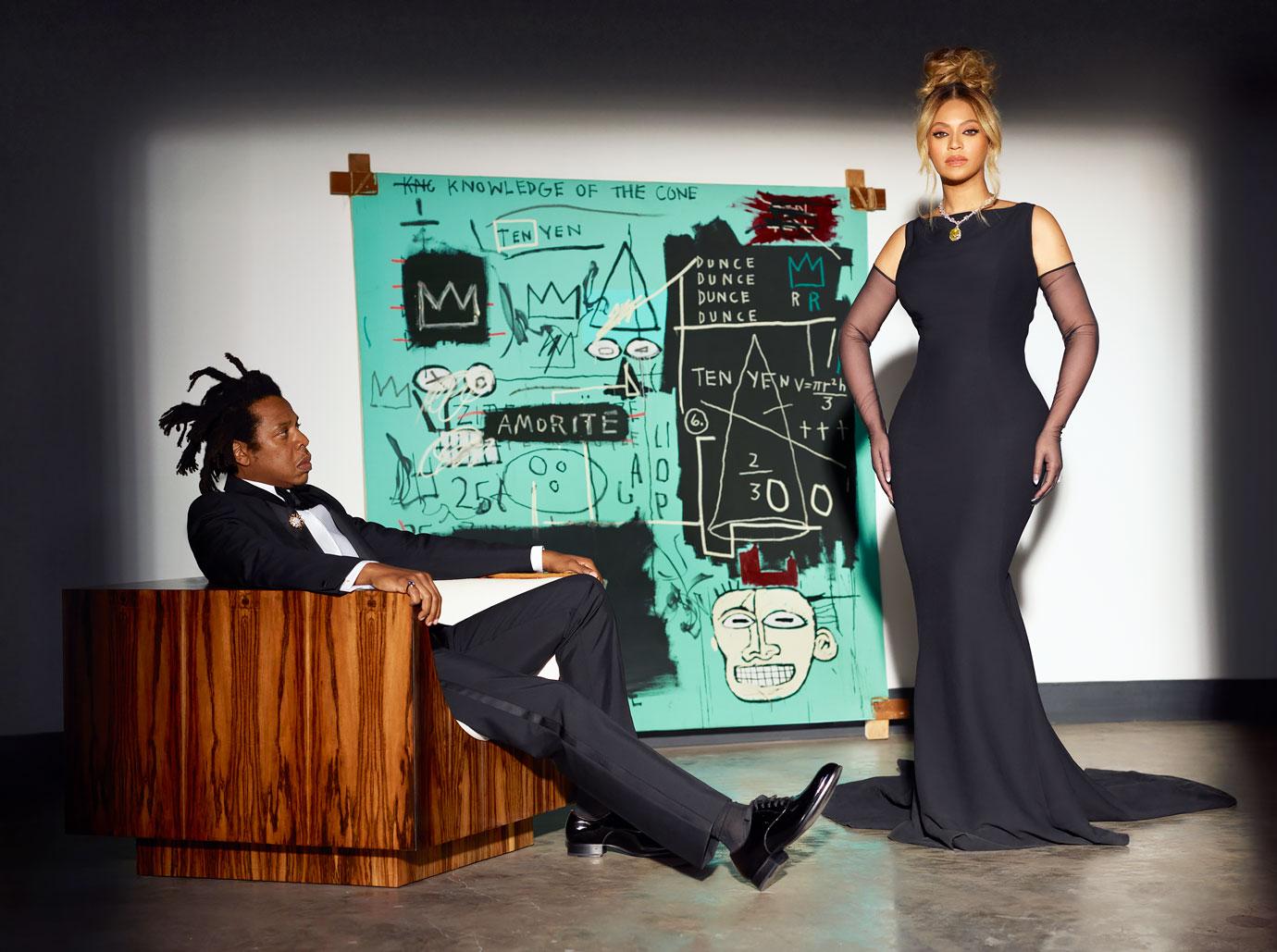 jay z and beyonce shine as the new faces of tiffany and co ok