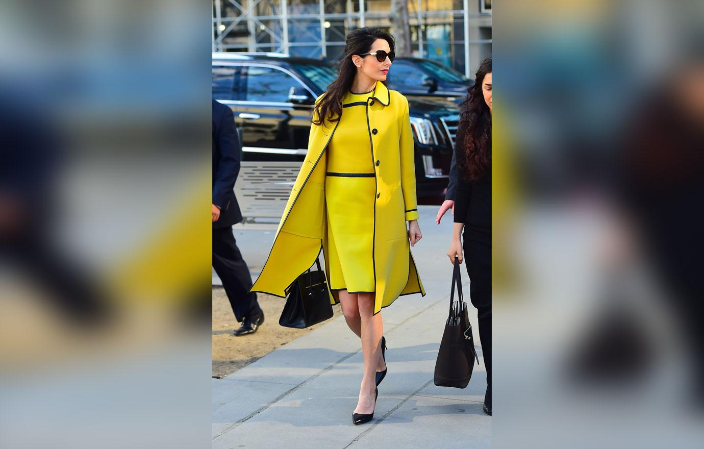 Amal Clooney George Pregnant Fashion 04