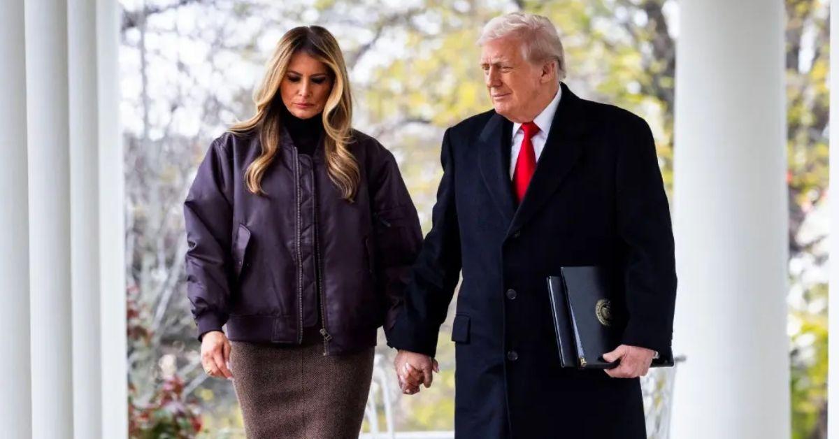 image of The first couple rarely engage in PDA.