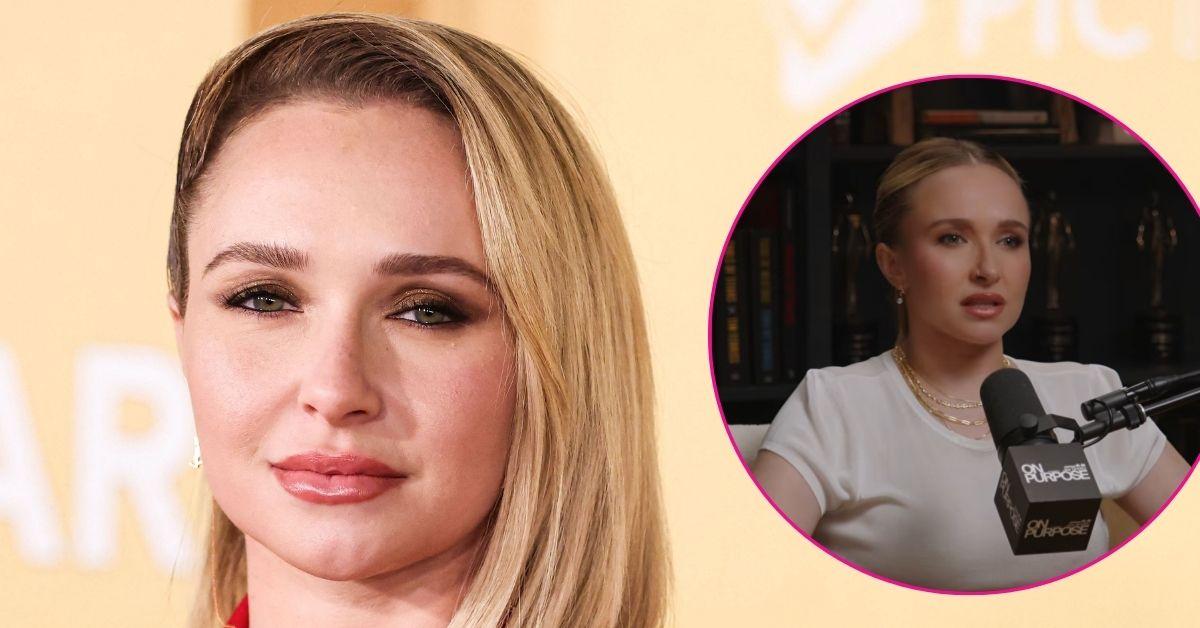 split photo of Hayden Panettiere