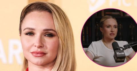 split photo of Hayden Panettiere