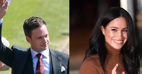 Patrick J. Adams and Meghan Markle