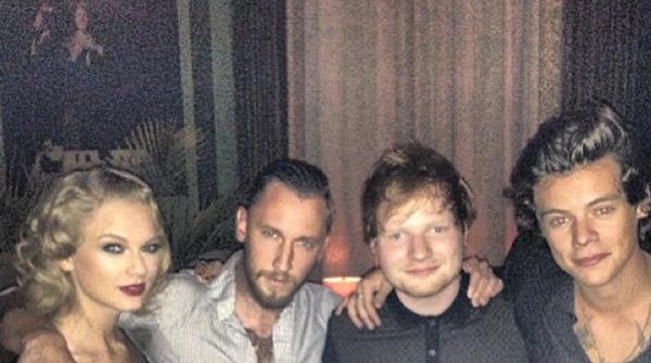 Taylor Swift Ed Sheeran Harry Styles