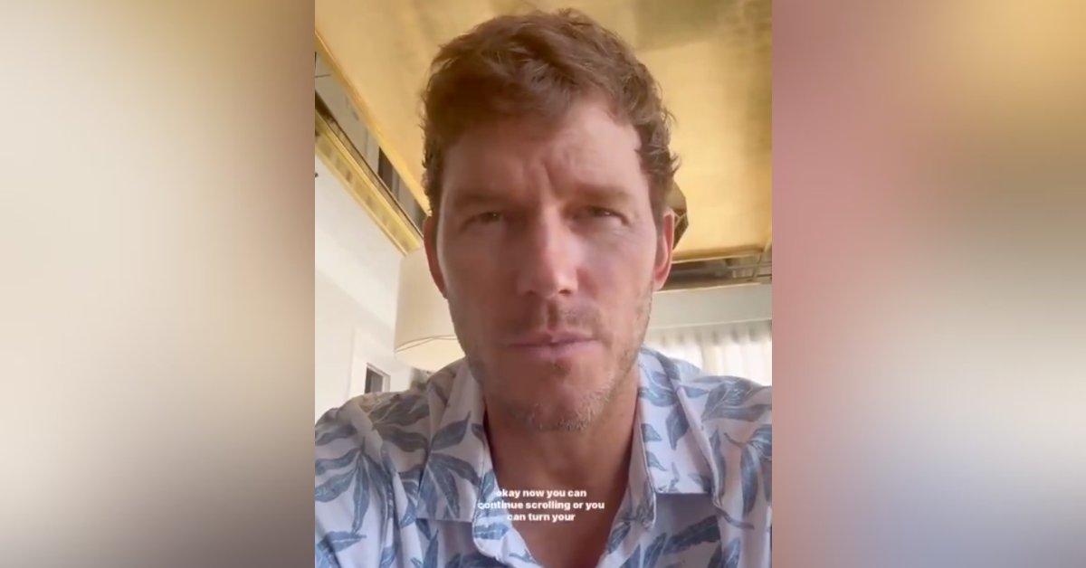 One X user said Pratt's squinting made the video look 'weird.'