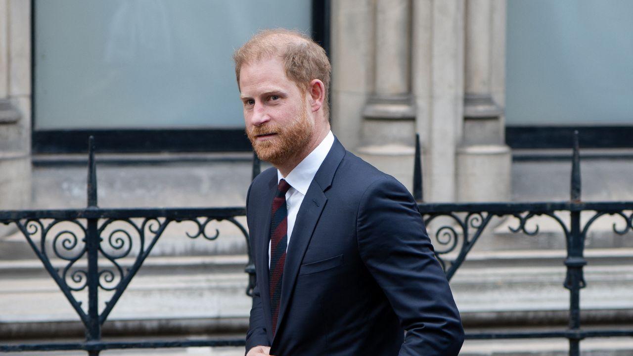 image of Prince Harry visited the U.K. earlier this year. 