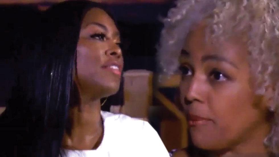 Kim Fields Curses Out Kenya Moore