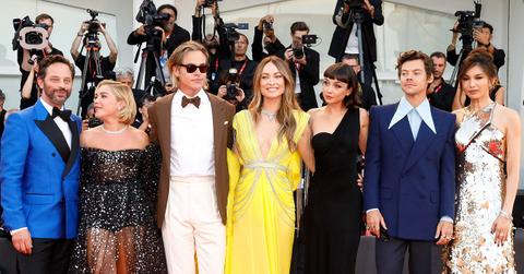 top most chaotic moments from dont worry darling premiere pp