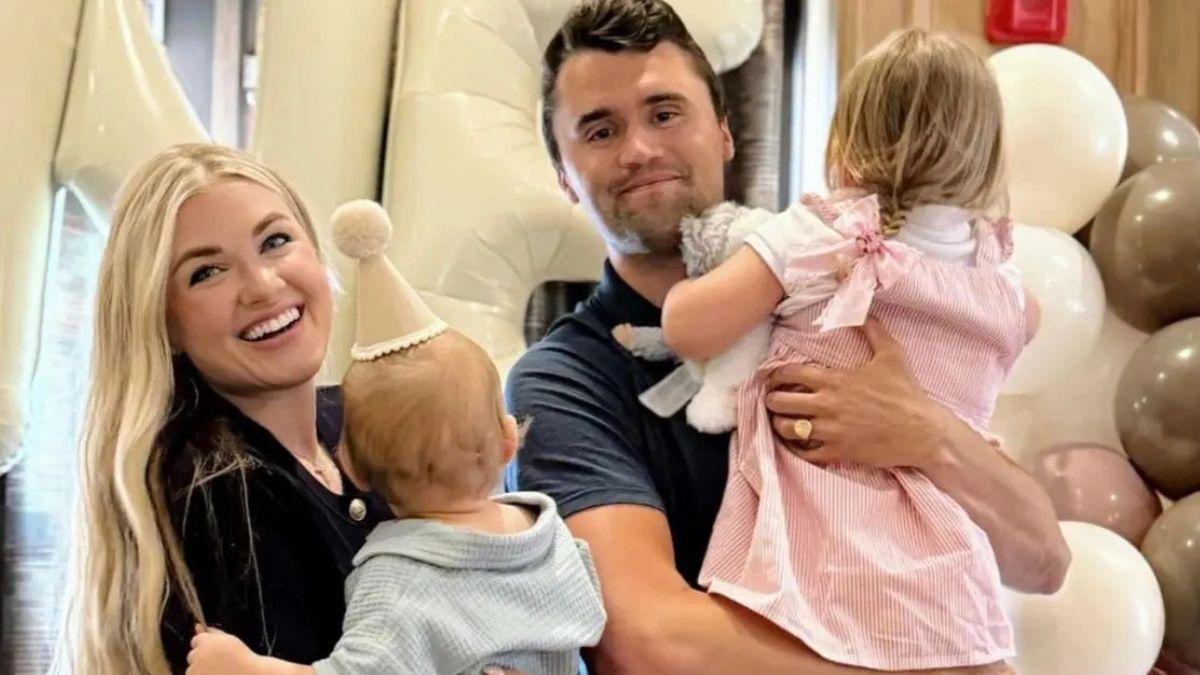 image of Erika Kirk and Charlie Kirk 