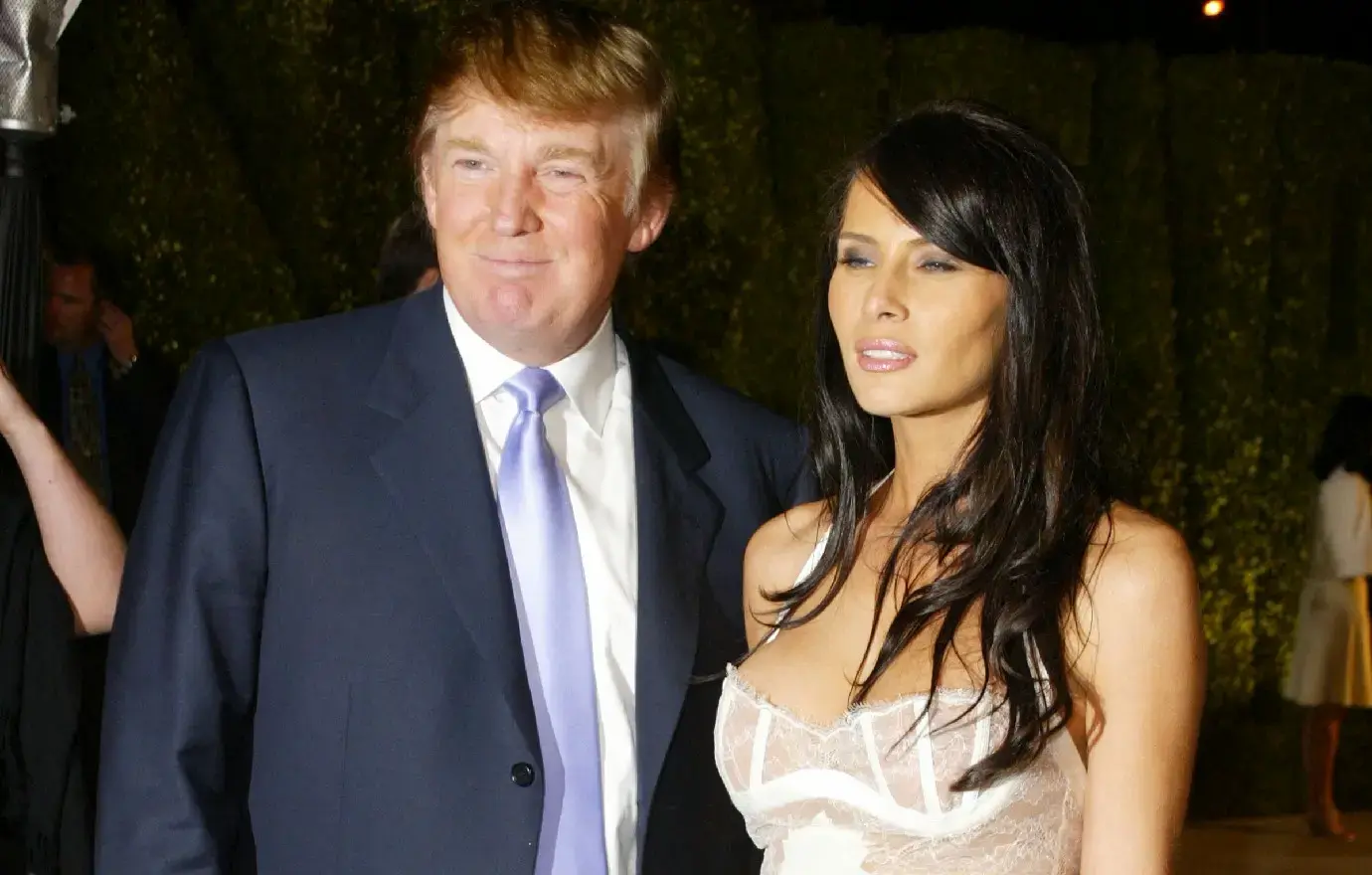 donald trump asked melania number attractive blonde date memoir