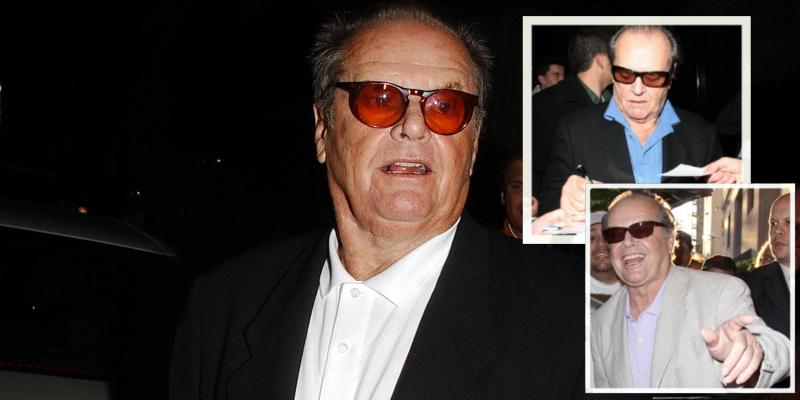 Jack nicholson best sale red sunglasses