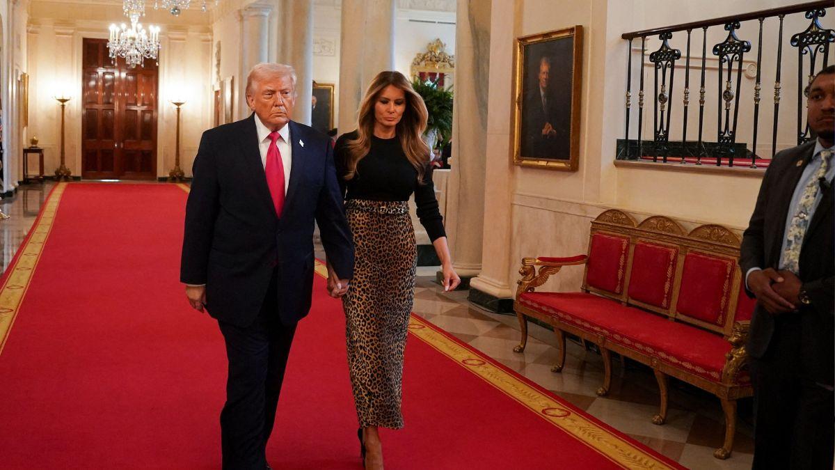 image of Melania trump and Donald trump