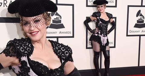 Madonna 2015 grammy arrivals