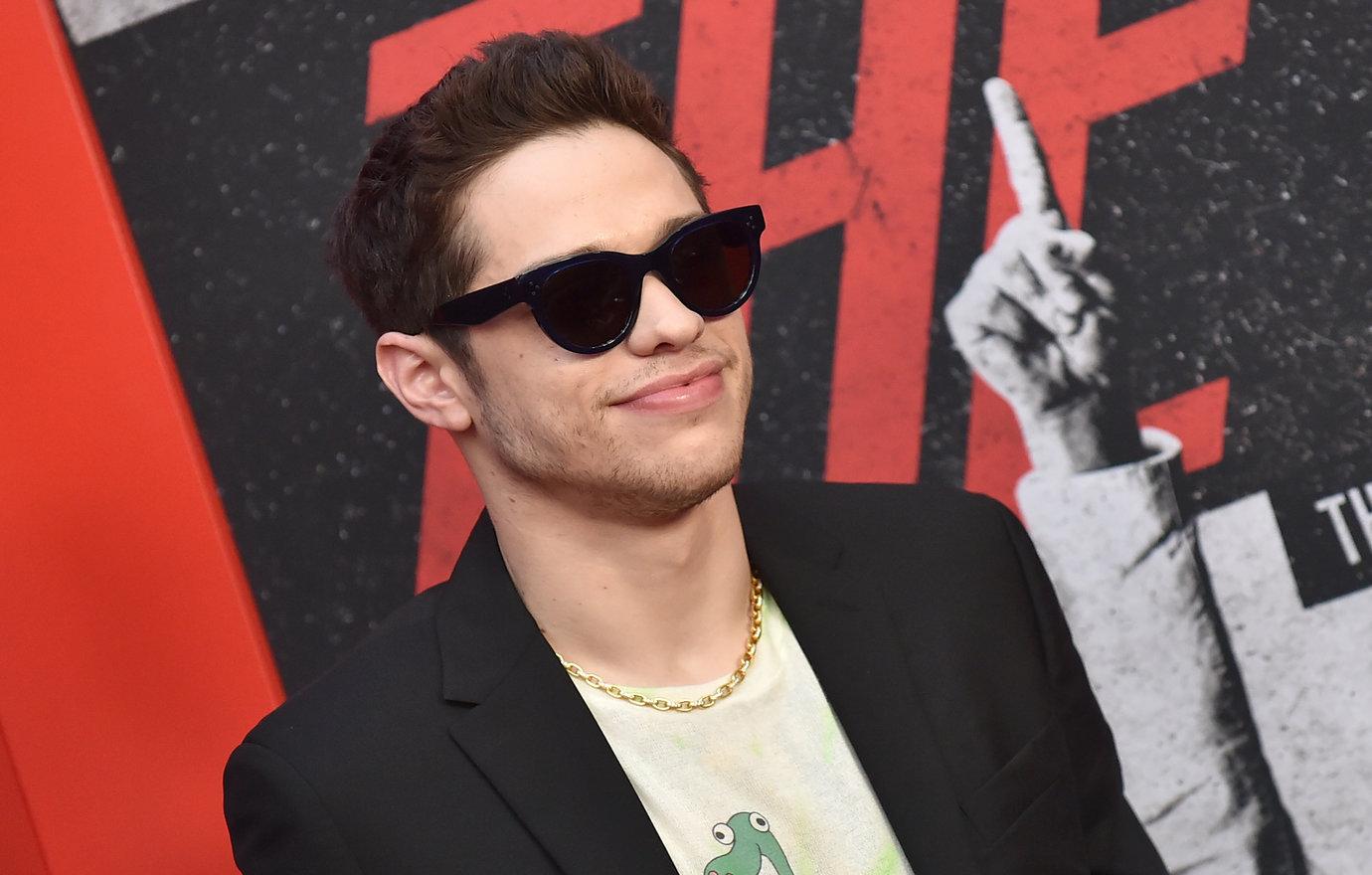 Pete Davidson wearing sunglasses