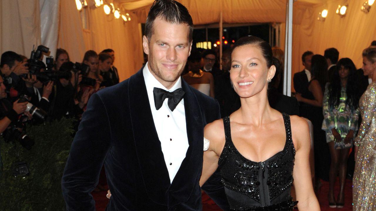 Image of Tom Brady and Gisele Bündchen share son Benjamin and daughter Vivian.